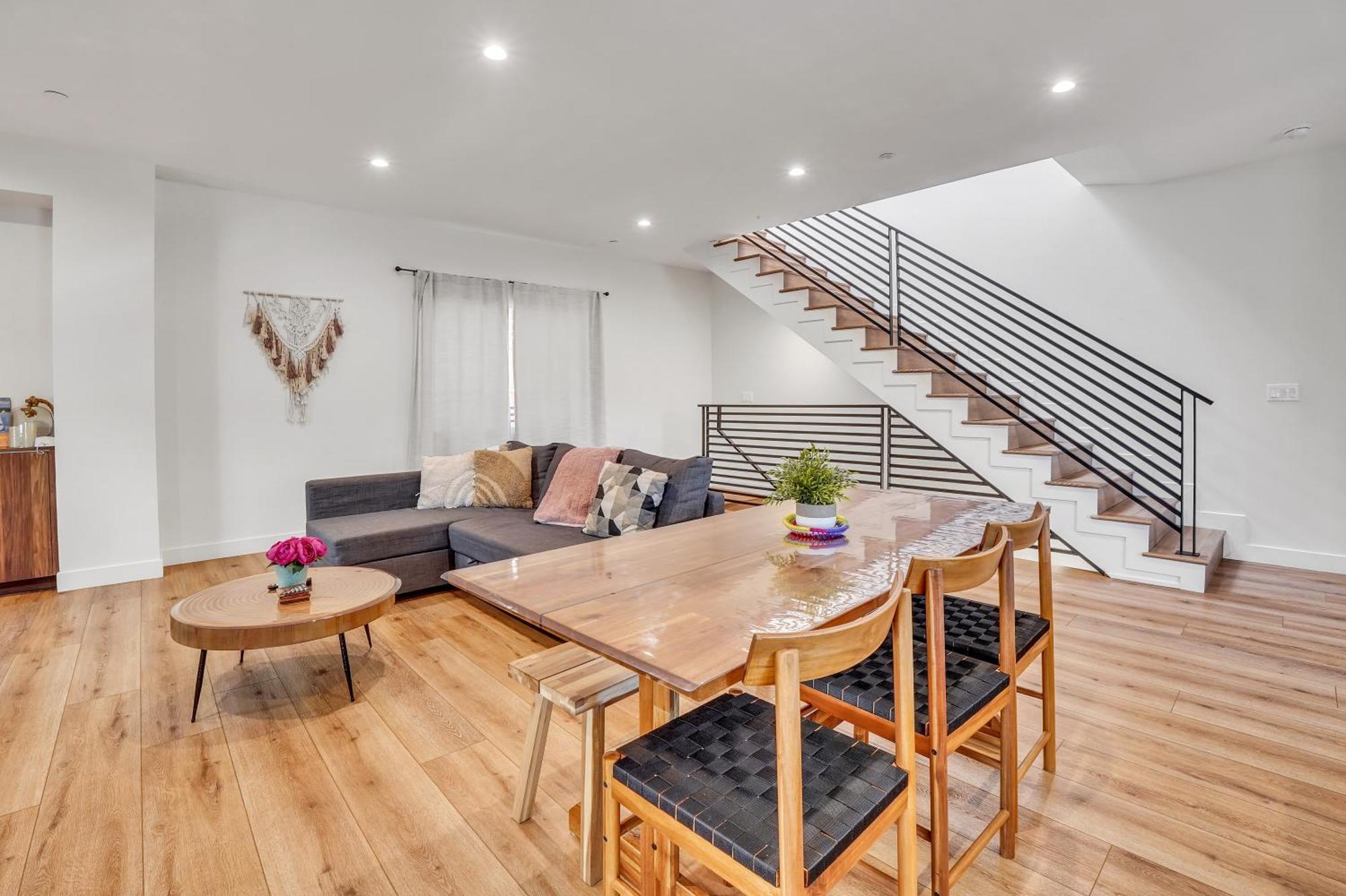 Luxurious Townhome W/3 Master Suites Gated Parking Los Angeles Exterior foto